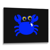 Blue Crab Metal Print Horizontal | Artistshot