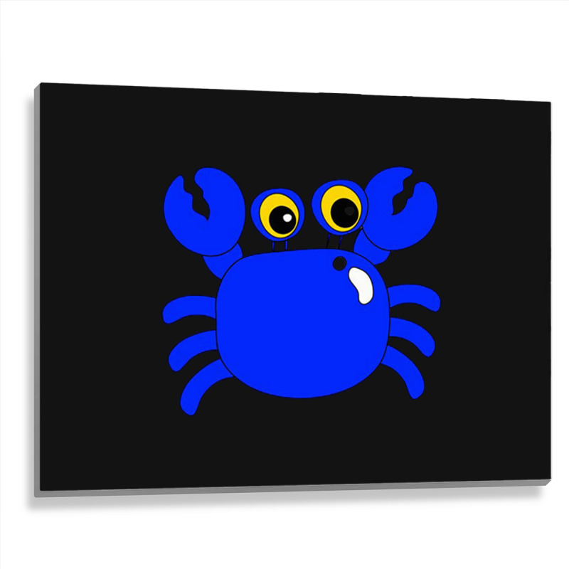 Blue Crab Metal Print Horizontal | Artistshot