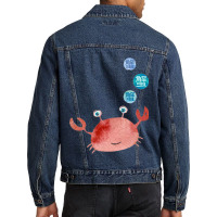 Chinese Crab Men Denim Jacket | Artistshot