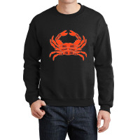 Crab Butcher Diagram Crustaceancore Crab Meat Humor Funny D Pun Great  Crewneck Sweatshirt | Artistshot