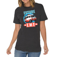 Future Emt | Paramedic Medical Technician Ambulance Vintage T-shirt | Artistshot