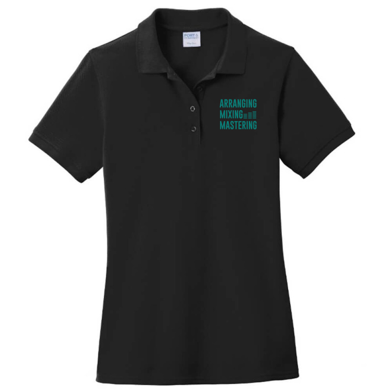 Arranging Mixing Mastering Ladies Polo Shirt by RobertStone | Artistshot