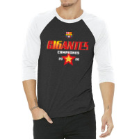 Gigantes Campeon 2020 Bsc 3/4 Sleeve Shirt | Artistshot