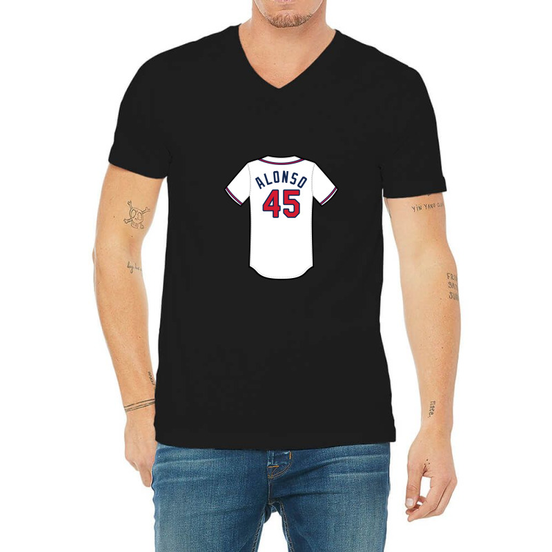 Yonder Alonso Jersey V-neck Tee | Artistshot