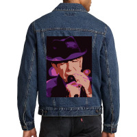 Hallelujah Song Leonard Cohen Men Denim Jacket | Artistshot