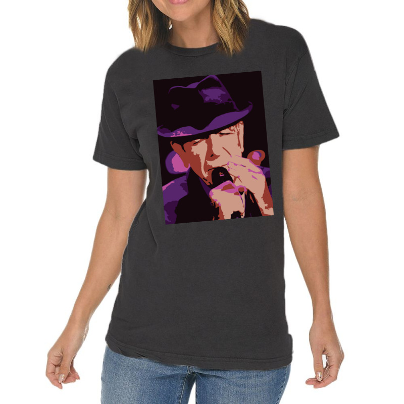 Hallelujah Song Leonard Cohen Vintage T-shirt | Artistshot