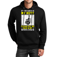 Wheelchair Handicap Amputee Disability Paraplegic T Shirt Unisex Hoodie | Artistshot