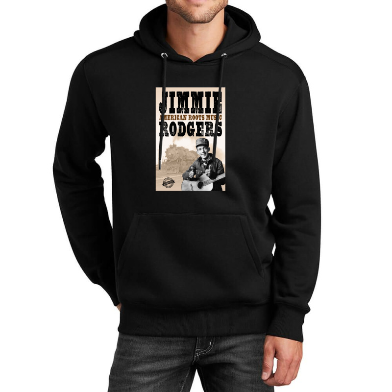 Jimmie Rodgers - American Roots Unisex Hoodie by WillieHall | Artistshot