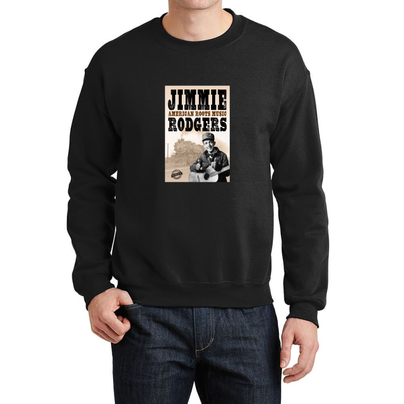 Jimmie Rodgers - American Roots Crewneck Sweatshirt by WillieHall | Artistshot