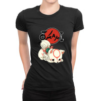 Okami Amaterasu Chibi Essential Ladies Fitted T-shirt | Artistshot