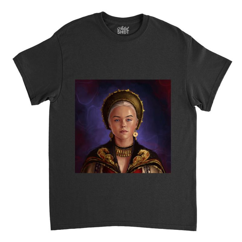 Rhaenyra Classic T-shirt by OSWALDOLIMART | Artistshot