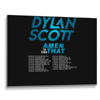 Dylan Scott Amen To That Tour 2022 Metal Print Horizontal | Artistshot