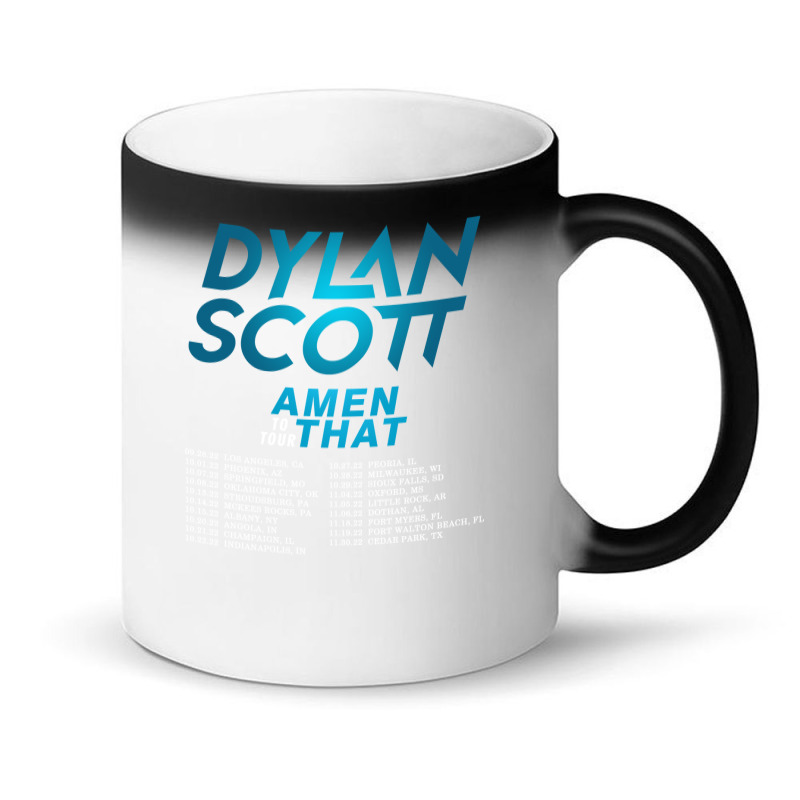 Dylan Scott Amen To That Tour 2022 Magic Mug | Artistshot