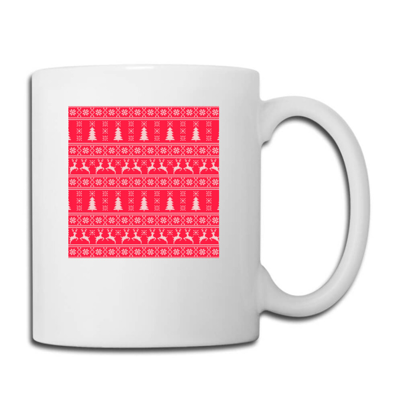 Knitted Christmas Pattern Concept Coffee Mug | Artistshot