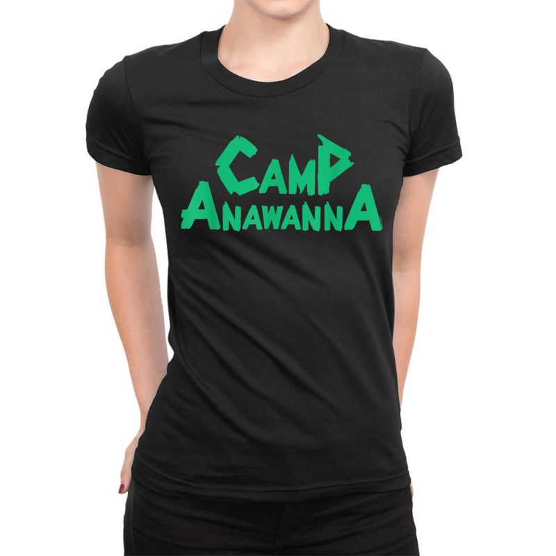 Salute Your Shorts Camp Anawanna Ladies Fitted T-Shirt by SelwynOman | Artistshot