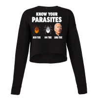 Know Your Parasites Anti Joe Biden Cropped Sweater | Artistshot