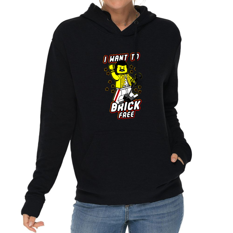 I Want To Brick Free Lightweight Hoodie by JudyHauskins | Artistshot