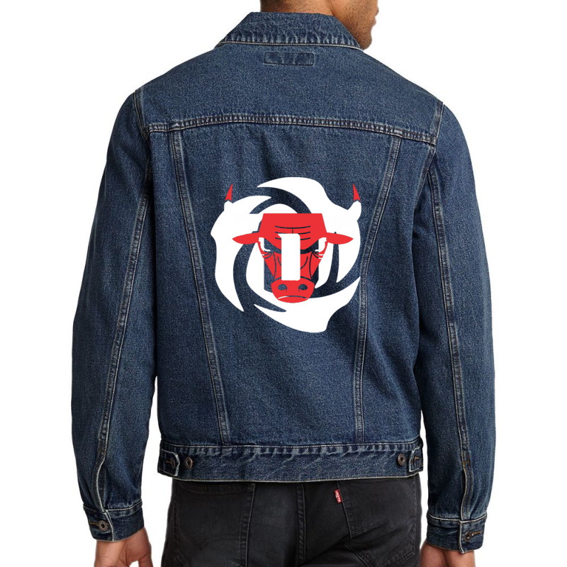 Derick Rose 1 Men Denim Jacket by JimmyHubbard | Artistshot