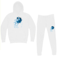 Chronic Illness Survivor   Chronic Illness Awareness Sunflowe Hoodie & Jogger Set | Artistshot