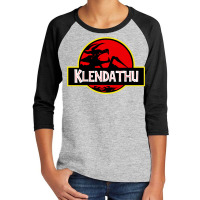 Klendathu Starship Troopers (jurassic Park Style) Youth 3/4 Sleeve | Artistshot