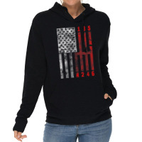 Stick Shift American Flag Muscle Car 6 Gears Mechanic Lightweight Hoodie | Artistshot