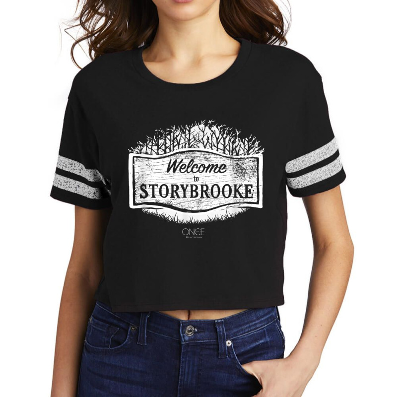 Once Upon A Time Welcome To Storybrooke Scorecard Crop Tee by HeidiLeeBoardman | Artistshot