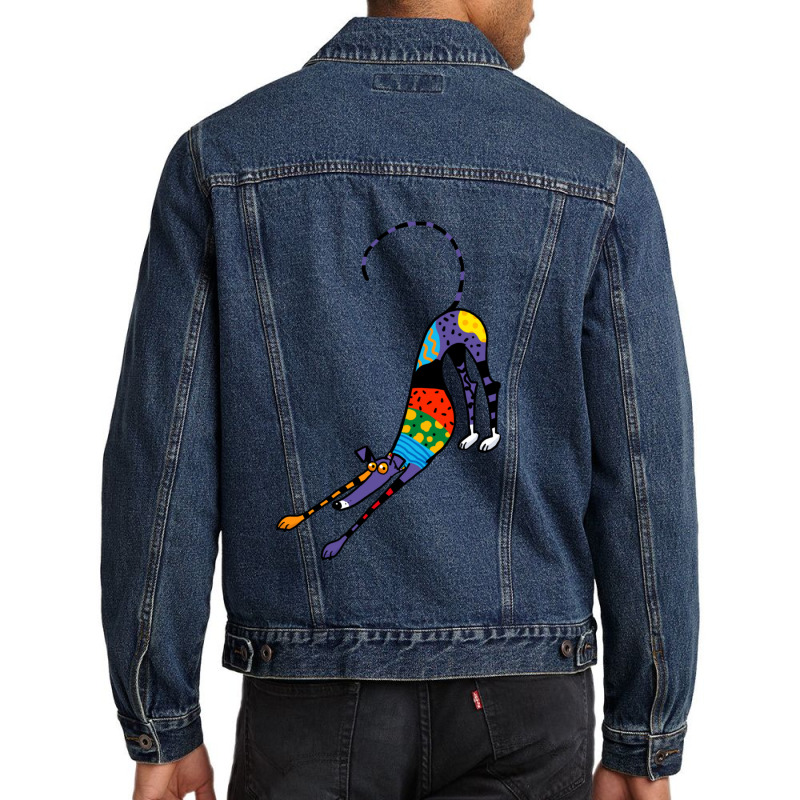 Kaleidoscope Bowdown Men Denim Jacket by LeeEdwardWalmsley | Artistshot