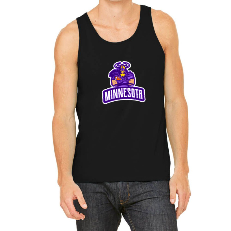 American Football Minnesota Design Tank Top | Artistshot