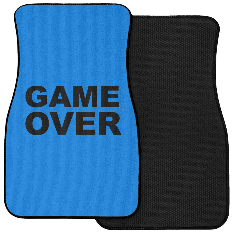 Game Over   Game Front Car Mat | Artistshot