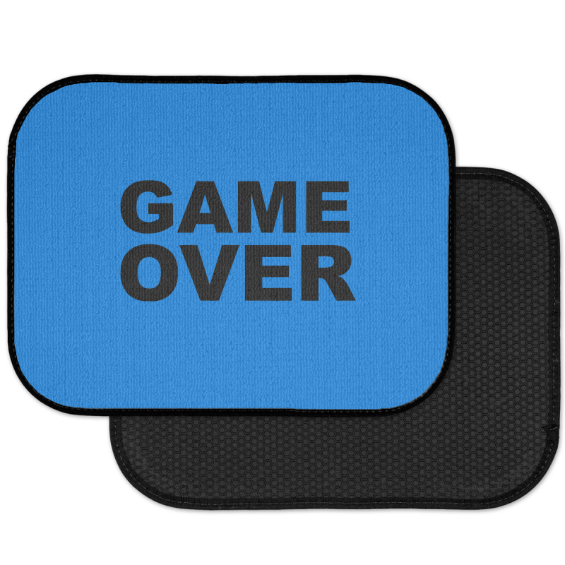 Game Over   Game Rear Car Mat | Artistshot