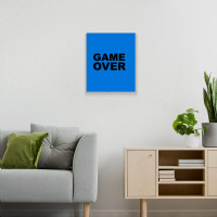 Game Over   Game Metal Print Vertical | Artistshot