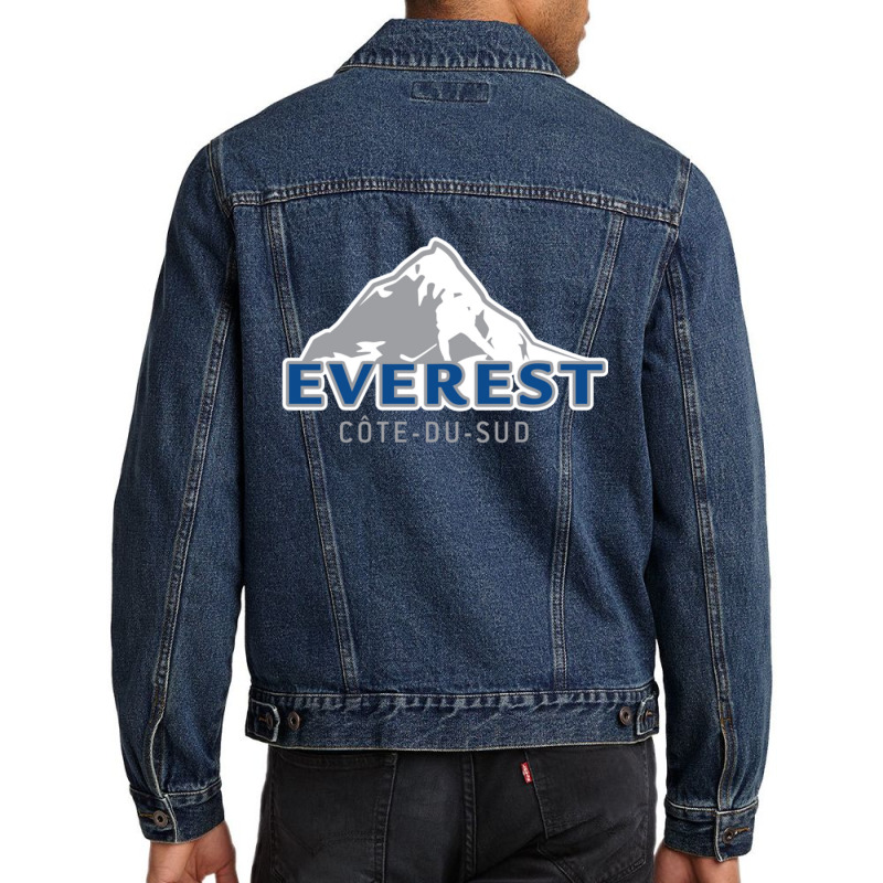 Côte-du-sud Everest Men Denim Jacket by DemetriusWatkinsSr | Artistshot