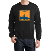 Chicago City Concept Crewneck Sweatshirt | Artistshot