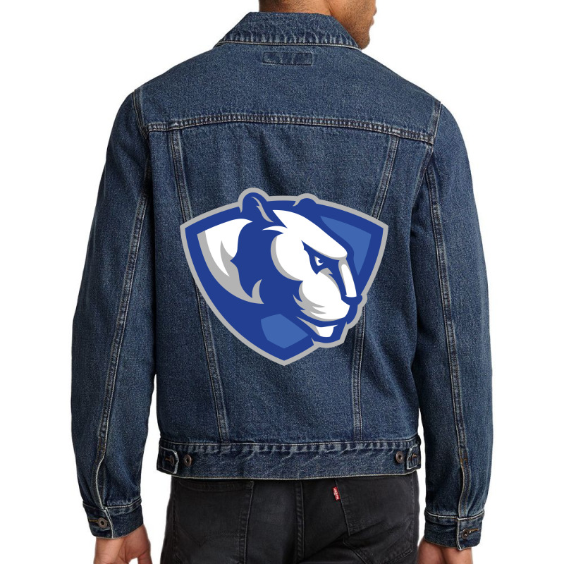 Eastern Illinois Panthers Men Denim Jacket by doksshop | Artistshot