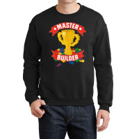 Master Builder Building Blocks Crewneck Sweatshirt | Artistshot