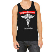 Emergency Department Technician Ed Tech Medical Caduceus Er Tank Top | Artistshot