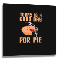 Klingon Pie Metal Print Square | Artistshot