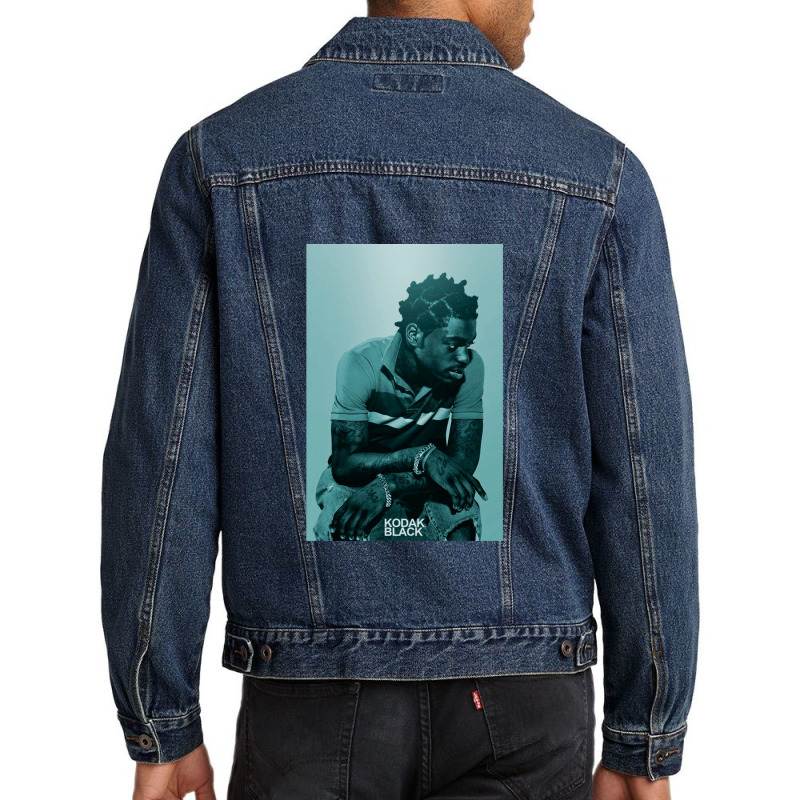 Best Rap Music Kahan Black 1 Men Denim Jacket by AnthonyPittman | Artistshot