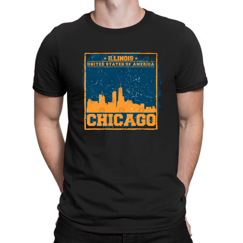 Chicago Concept Design T-shirt | Artistshot