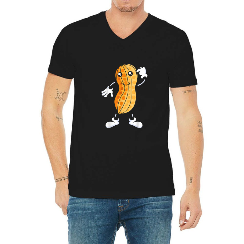 Peanut Graphic Gift, Nut Design, Peanut Design V-neck Tee | Artistshot