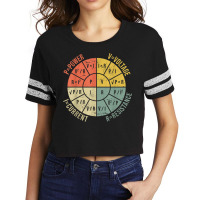 Ohms Law Diagram Electrical Electronics Engineer Vintage Scorecard Crop Tee | Artistshot