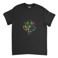 Colorful Dripping Tiger Classic T-shirt | Artistshot