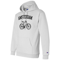 Amsterdamnetherlands Bicycle Bike Holland Gift Champion Hoodie | Artistshot