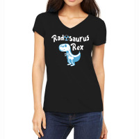 Radiologist Radosaurus Rex X Ray Technologist Radiology Women's V-neck T-shirt | Artistshot