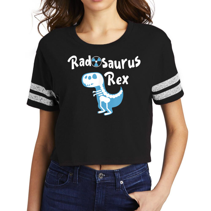 Radiologist Radosaurus Rex X Ray Technologist Radiology Scorecard Crop Tee by MarcyTonti | Artistshot