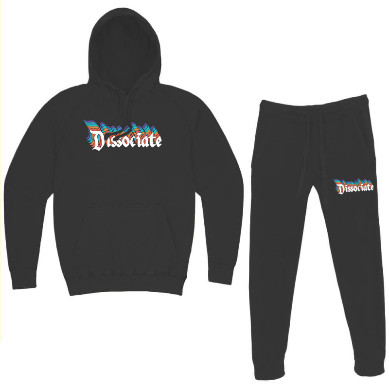 Dissociate Panic Attacks Health Hoodie & Jogger Set | Artistshot