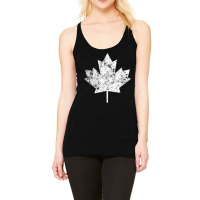 Canada Maple Leaf Flag Retro Racerback Tank | Artistshot