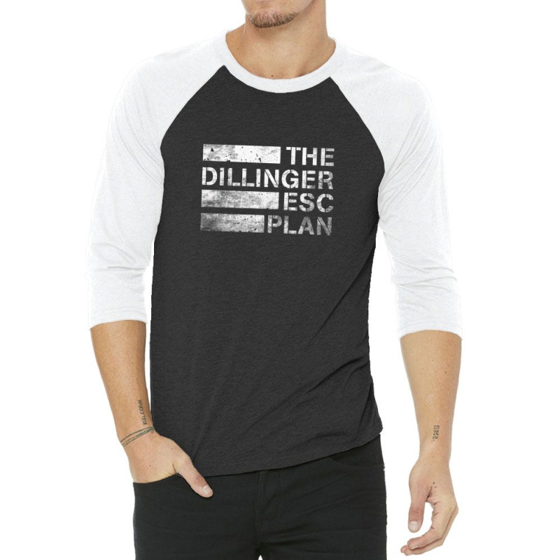 The Dillinger Esc Plan 3/4 Sleeve Shirt | Artistshot