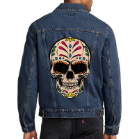 Quetzalcoatl Aztec Gothic Skull Goth Mayan Inca Toltec Men Denim Jacket | Artistshot