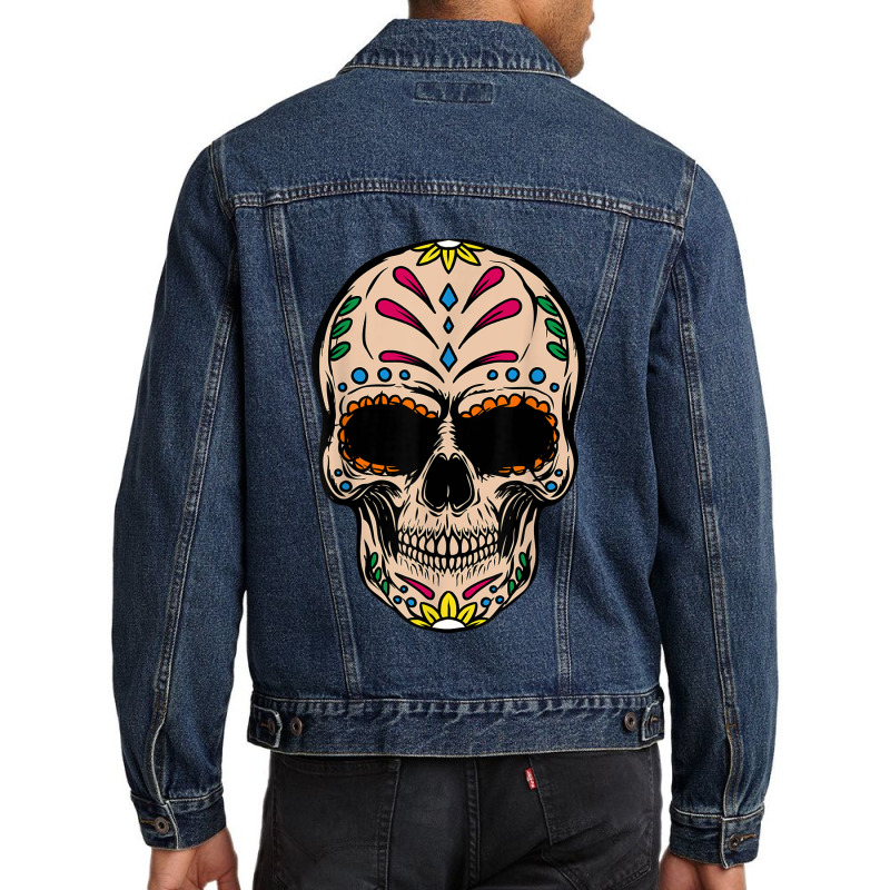 Quetzalcoatl Aztec Gothic Skull Goth Mayan Inca Toltec Men Denim Jacket by MaragretPolino | Artistshot